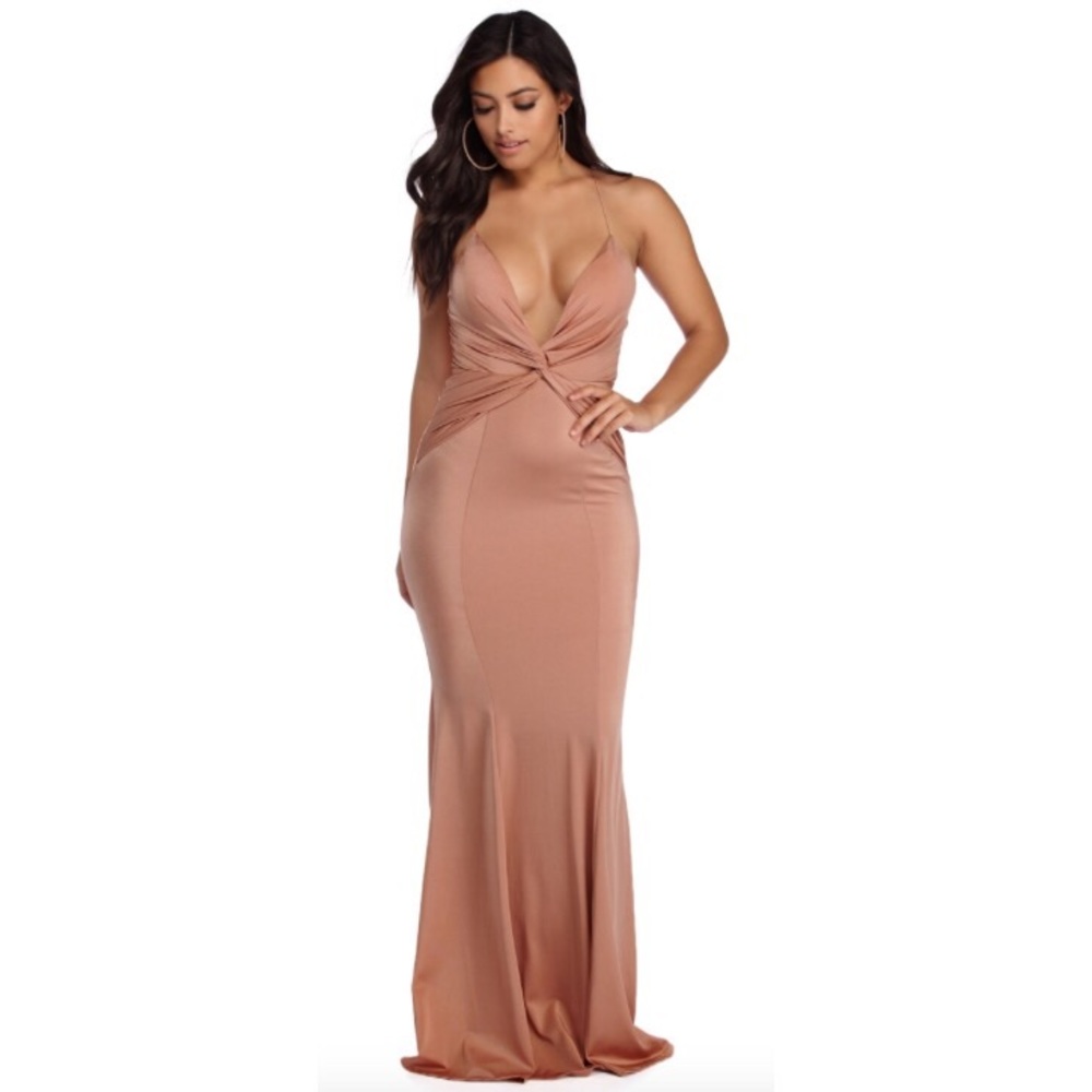 BRAND NEW NUDE DRESS